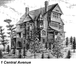 1 Central Avenue — Chi Chapter house 1884–1929